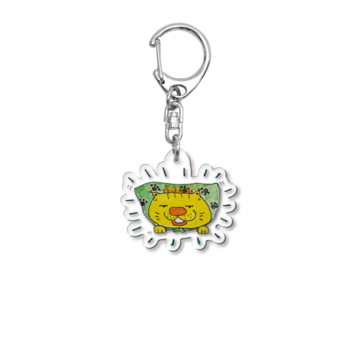 スーパー猫くん Acrylic Key Chain