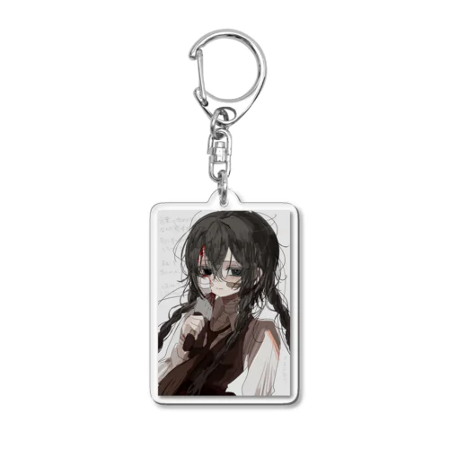 いっしょにつめたくなりたいアクキーホルダー Acrylic Key Chain