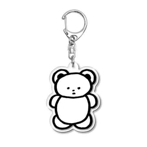 くま Acrylic Key Chain