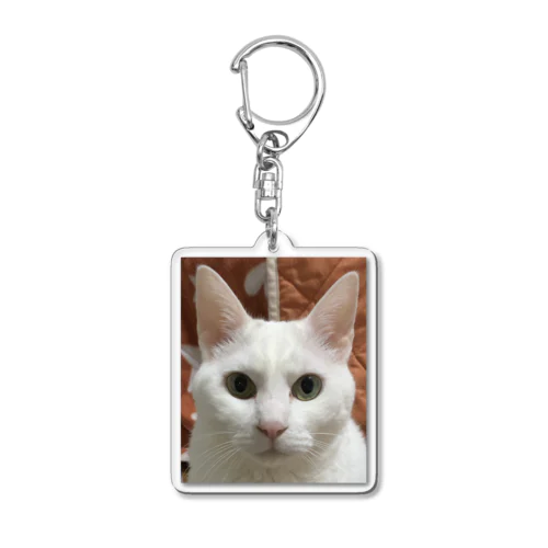 白猫バニラ Acrylic Key Chain