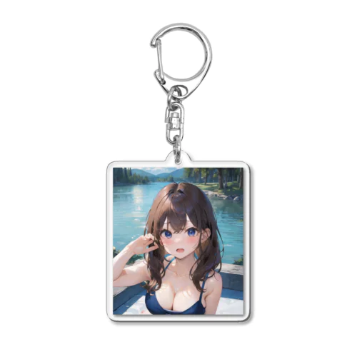 森の探求 Acrylic Key Chain