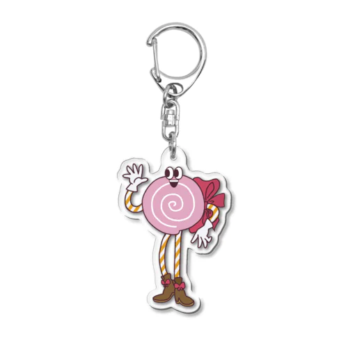 ペロペロキャンディーのペロキャン Acrylic Key Chain