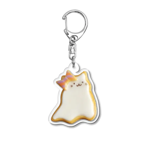 おばけねこのアイシングクッキー Acrylic Key Chain