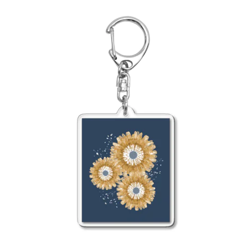 花 Acrylic Key Chain