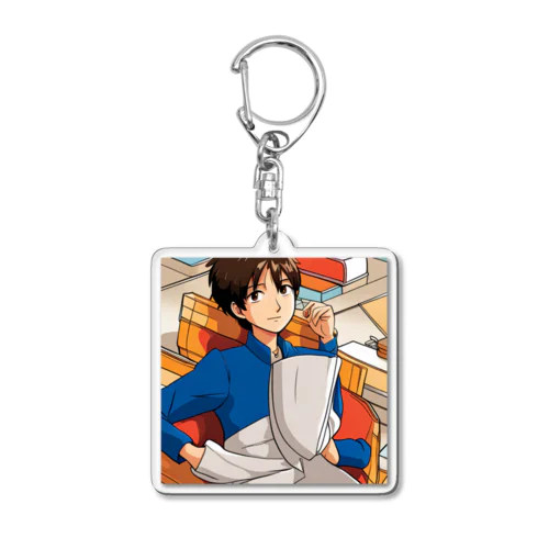 料理BOY Acrylic Key Chain