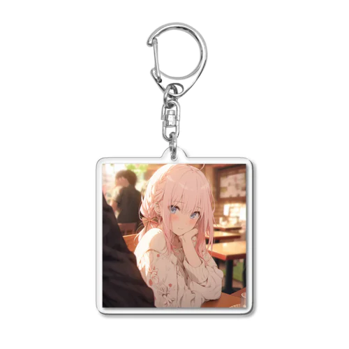 心温まる愛 Acrylic Key Chain