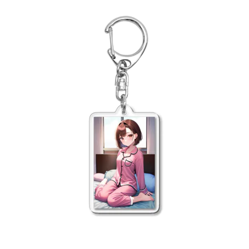 ドット絵さおりちゃん Acrylic Key Chain