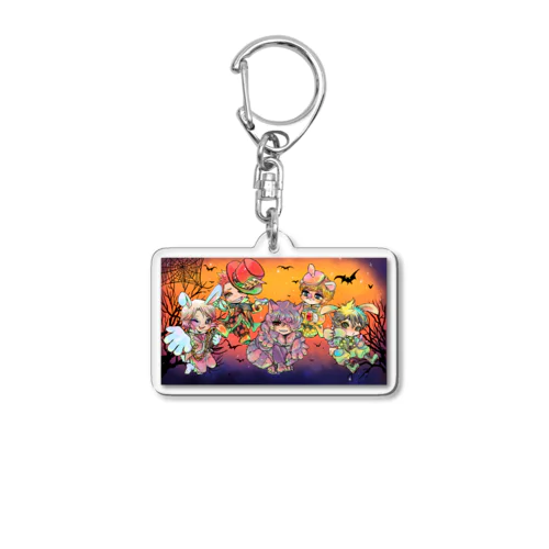 はなまるハロウィン2023 ハロウィンアリス Acrylic Key Chain