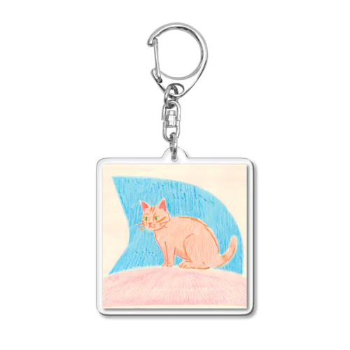 猫の日常A Acrylic Key Chain