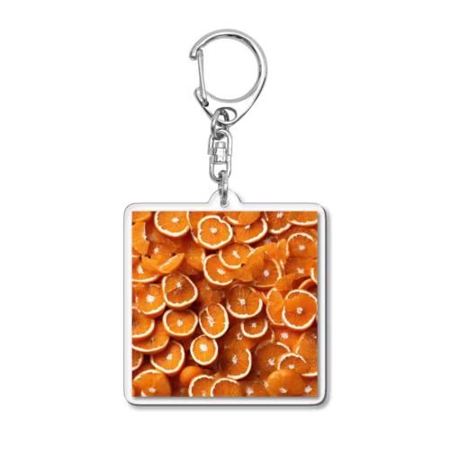 The mikan Acrylic Key Chain