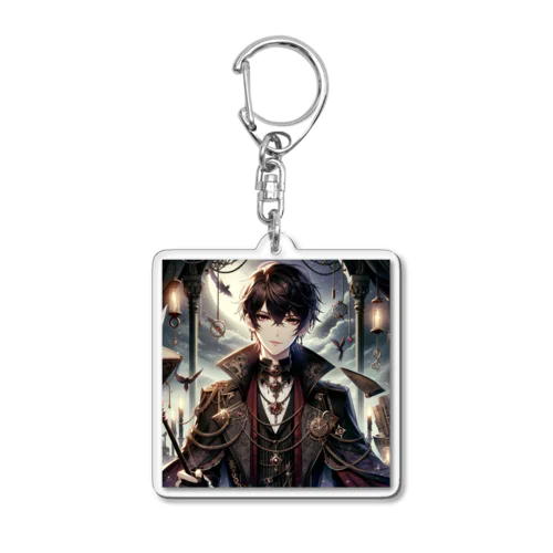 Fujino_Y mens 002 Acrylic Key Chain