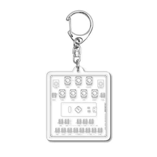 BREAKFAST KURO Acrylic Key Chain