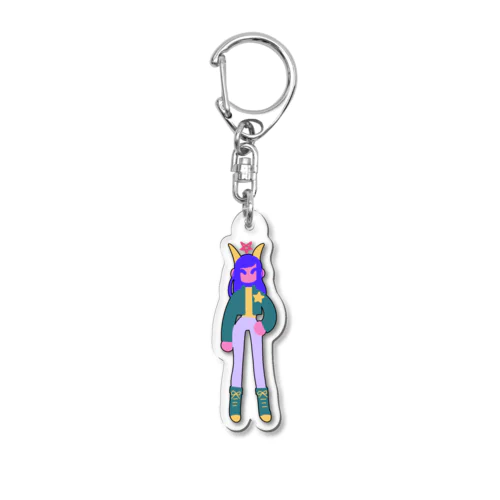 やぎ座さん Acrylic Key Chain