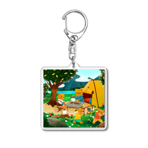 みんなでキャンプ！ Acrylic Key Chain