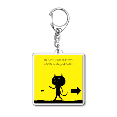 Cat Whiskers - ねこのひげ　0019 Acrylic Key Chain