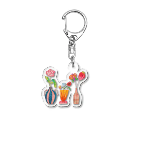 お花の気分 Acrylic Key Chain