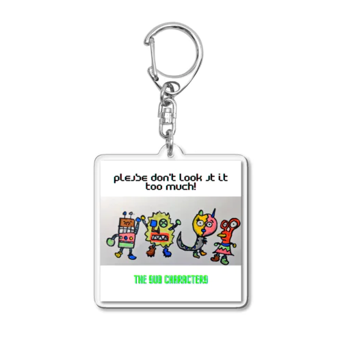 THEサブキャラーズ Acrylic Key Chain