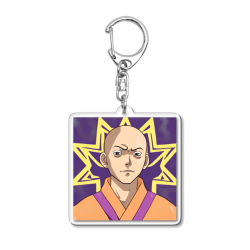 crazy坊主 Acrylic Key Chain