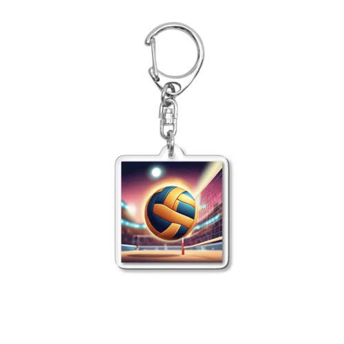 beach volleyball ！！ Acrylic Key Chain