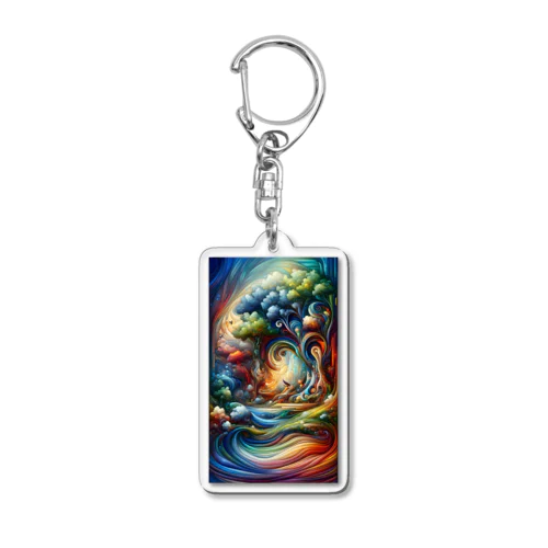 物語の彩り Acrylic Key Chain