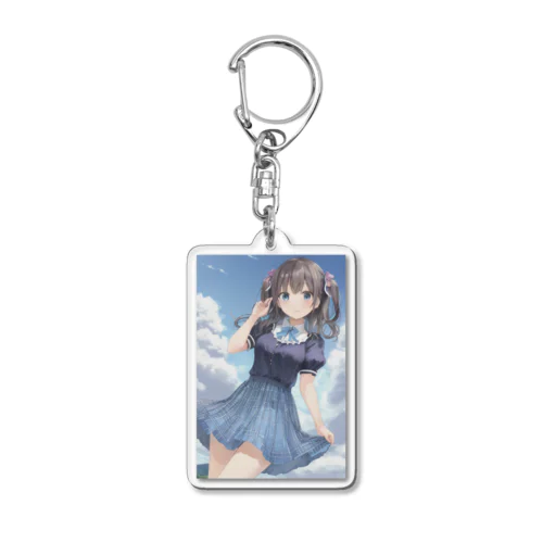 良きお天気だこと💕　Sierra Acrylic Key Chain