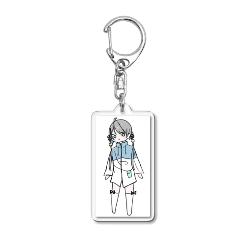 女の子 Acrylic Key Chain