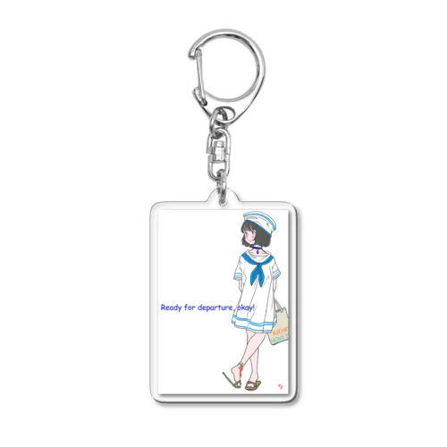 出港準備、よし！ Acrylic Key Chain