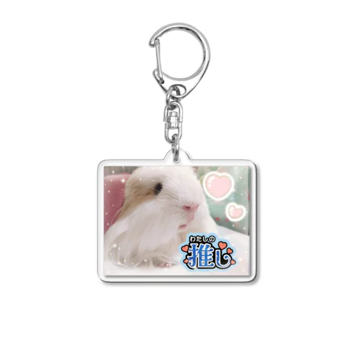 モルモットのもこ丸 Acrylic Key Chain