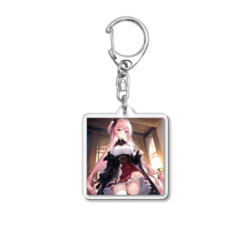 お出かけするの？私も行くわ💗　Vxela Acrylic Key Chain