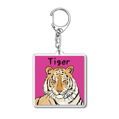 Tiger…🐅 Acrylic Key Chain