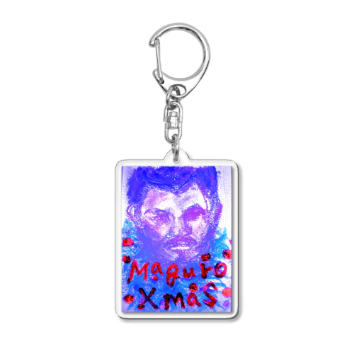 maguro Merry Christmas Acrylic Key Chain