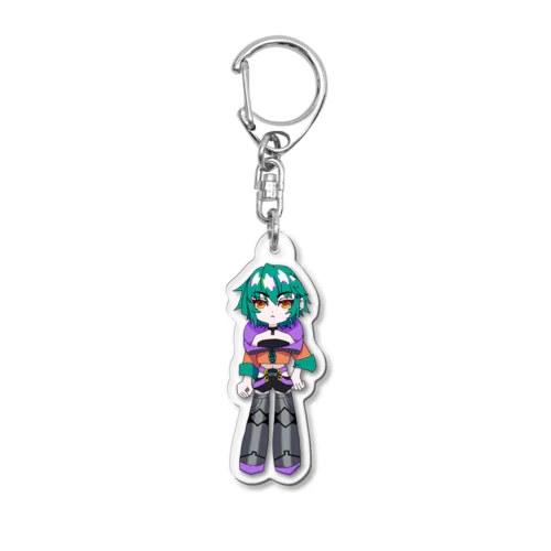 カートゥーン風灰炉 全身Ver Acrylic Key Chain