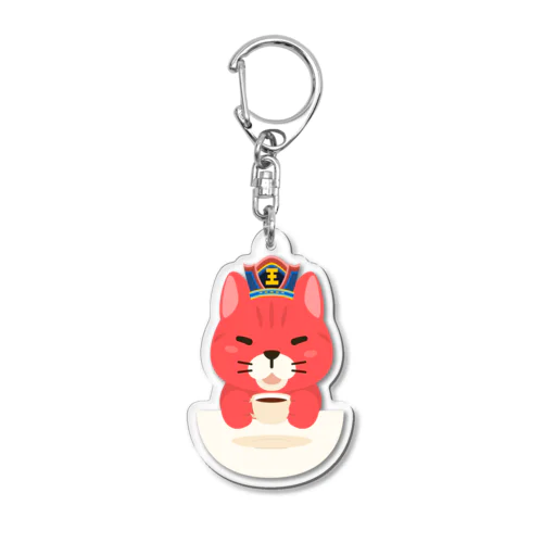 閻魔様にゃらぬエンニャ様 Acrylic Key Chain