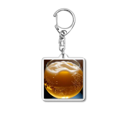 極上ビール Acrylic Key Chain