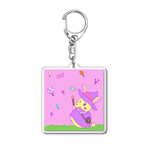 魔法使いうさぎの特技！ Acrylic Key Chain