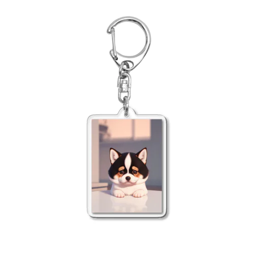 子猫なしばちゃん Acrylic Key Chain