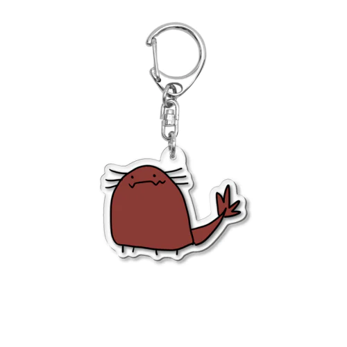 うぱまんだーA Acrylic Key Chain