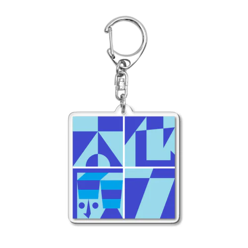 他力本願（カラー版） Acrylic Key Chain