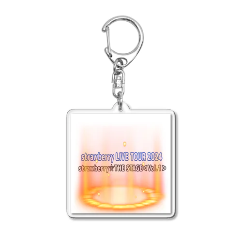 strawberry LIVE TOUR 2024 ～strawberry☆THESTAGE＜Vol.1＞②ver. Acrylic Key Chain