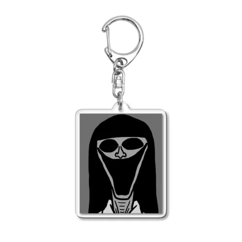 オバケオンナ Acrylic Key Chain