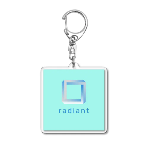 radiantのロゴ🔸 Acrylic Key Chain