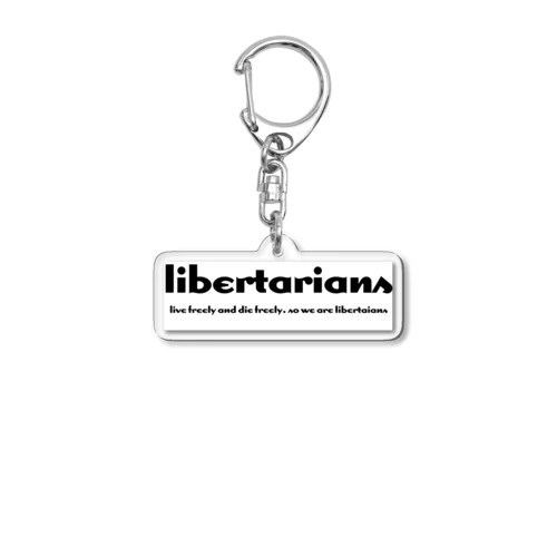 libertarians アクリルキーホルダー