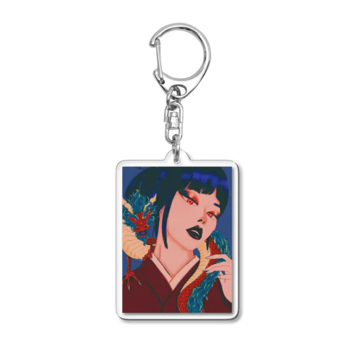 辰年の女 Acrylic Key Chain