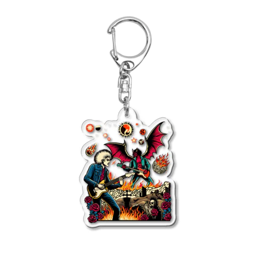 悪魔とランデブー Acrylic Key Chain