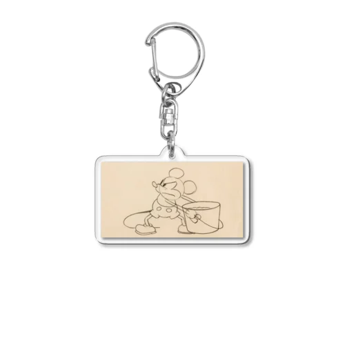 【100個限定】懐かしのミッキー＆ミニー Acrylic Key Chain