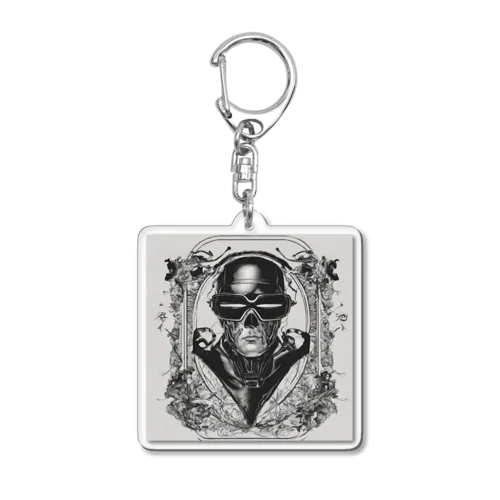 Mr.Mann Acrylic Key Chain