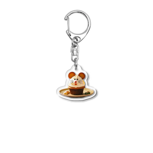 mouseカップケーキ Acrylic Key Chain