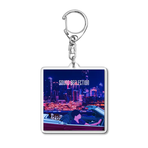 Sound Reflection | COLORS Acrylic Key Chain