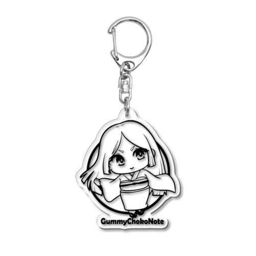 雪女の「ゆきこさん」 Acrylic Key Chain