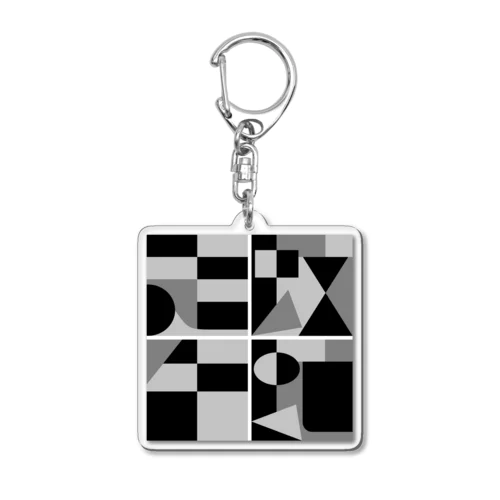 蚊虻走牛（モノクロ版） Acrylic Key Chain